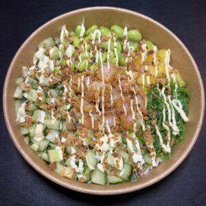 Pokebowl ebi fry