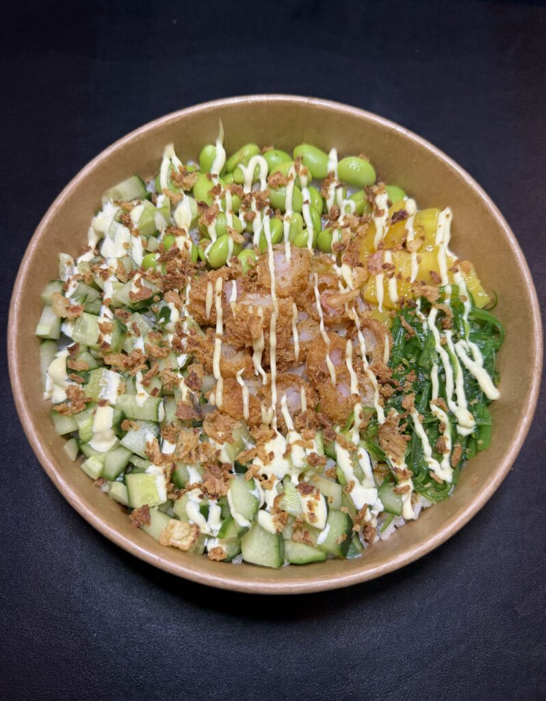 Pokebowl ebi fry