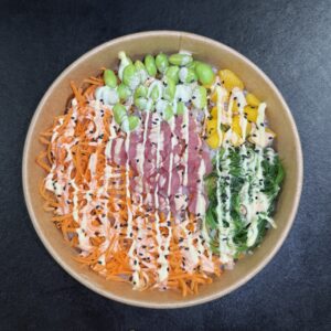 pokebowl tonijn pittig